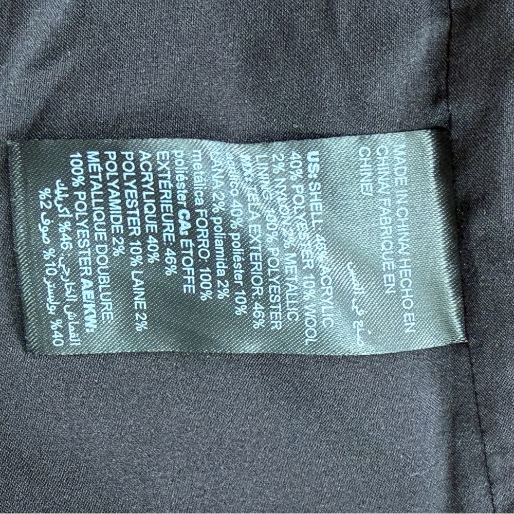 White House Black Market Red and Black Tweed Pencil Skirt - Picture 6 of 6